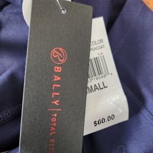 Bally Total Fitness Navy Leggings
